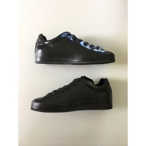 Rag and Bone RB1 Glossed Low Top Leather Sz 36/ 6